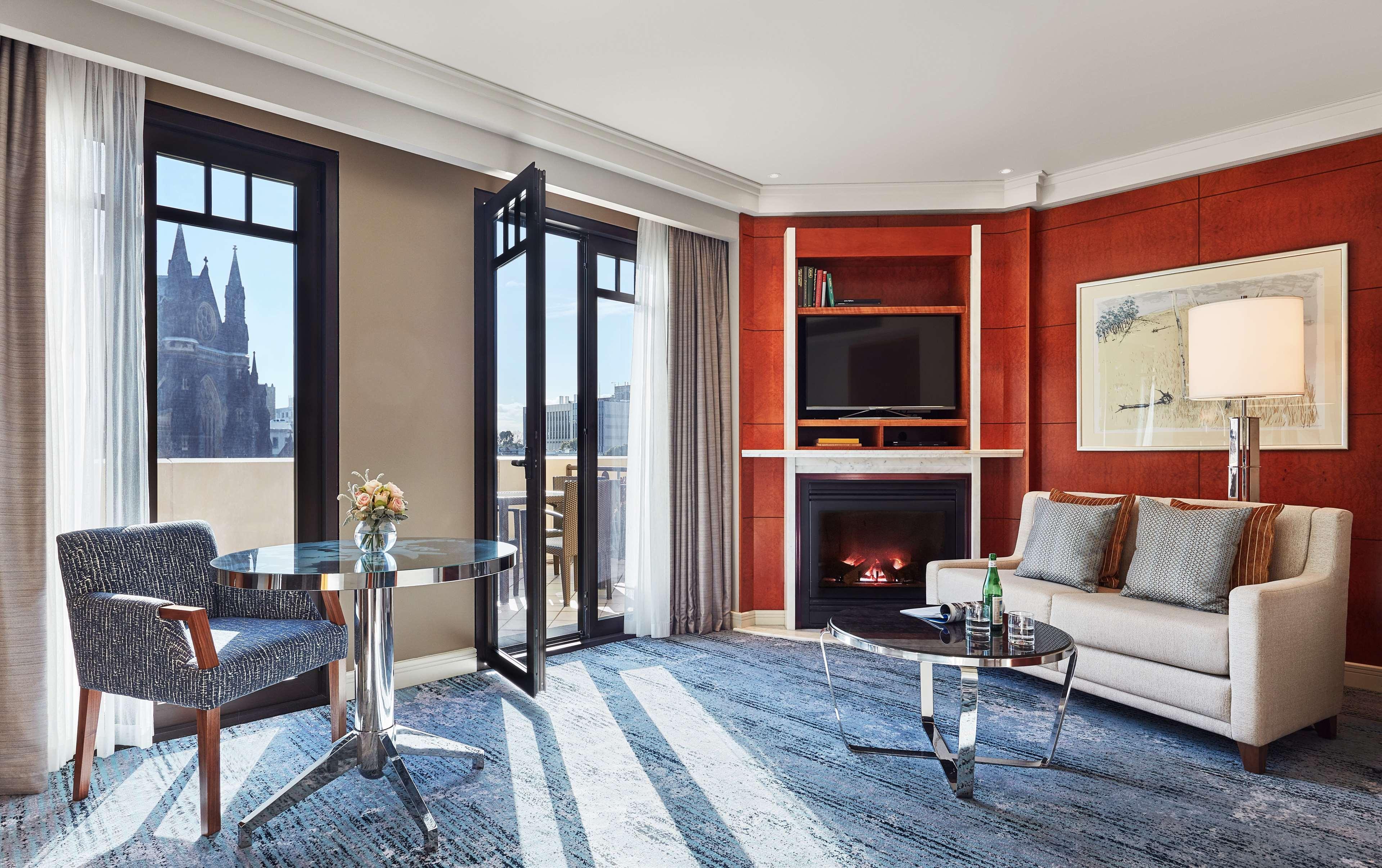 Park Hyatt Melbourne Hotell Exteriör bild A suite at the hotel