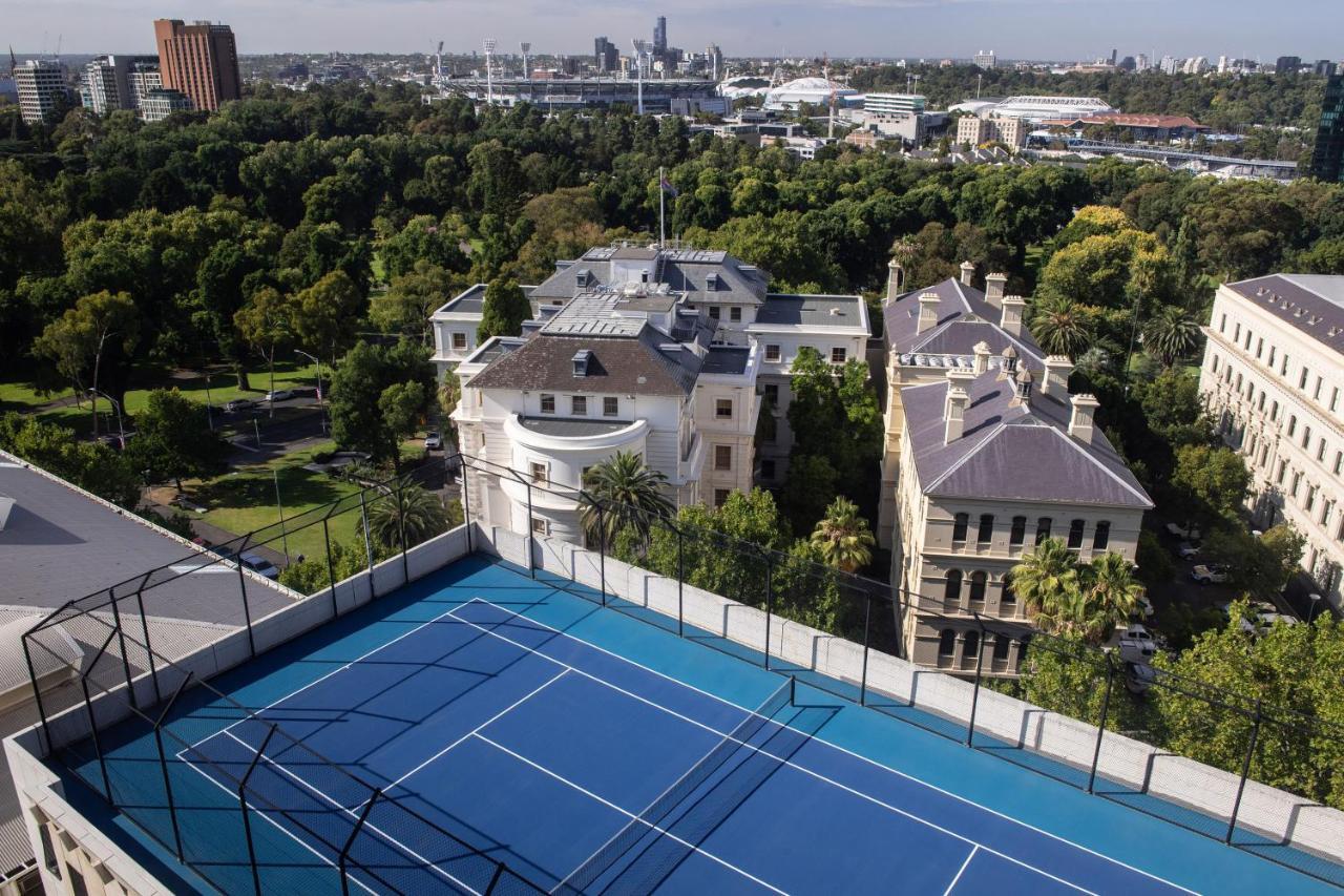 Park Hyatt Melbourne Hotell Exteriör bild Tennis court at the St Kilda Hotel